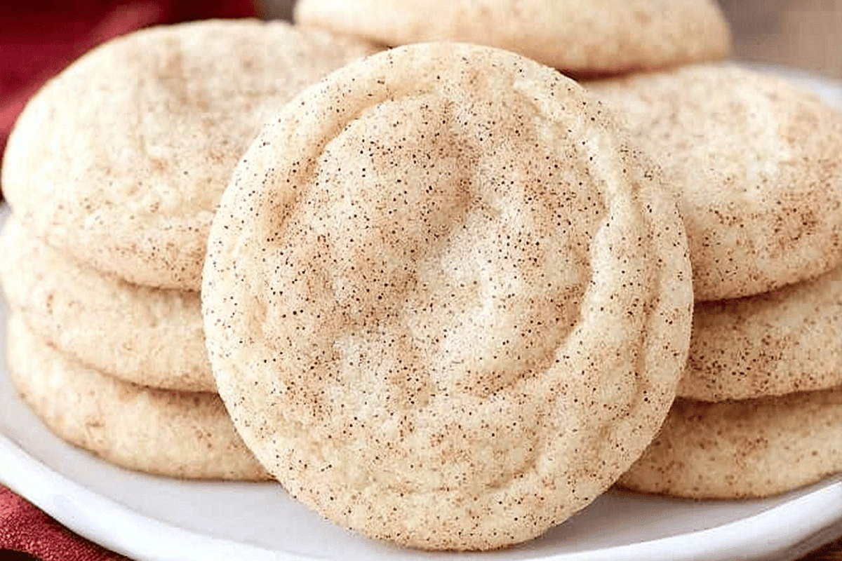 Get Perfectly Soft & Chewy Eggnog Snickerdoodles This Season